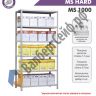 Стеллаж MS Hard 250/100x40/6 полок