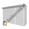 Роллетный шкаф для паркинга 2300х3100х1200