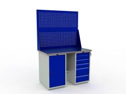 Верстак PROFI (№108) WT120.WD1.WD5.020