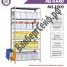 Стеллаж MS Hard 300/100x50/6 полок